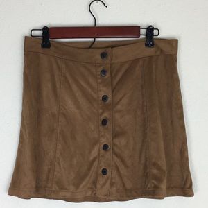 AMERICAN EAGLE OUTFITTERS Camel Mini Skirt size 8